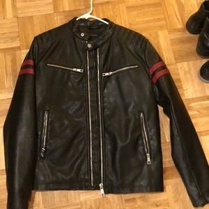 Zara leather jacket